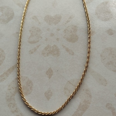 Colar Minimalista De Aço Titânio