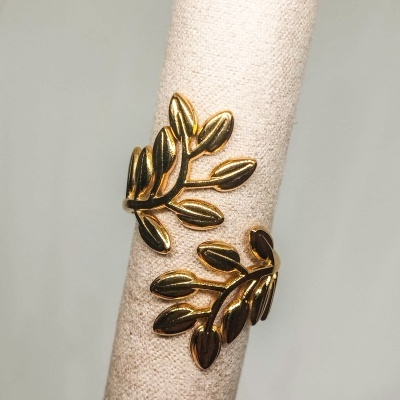 Anel Ajustável Folha