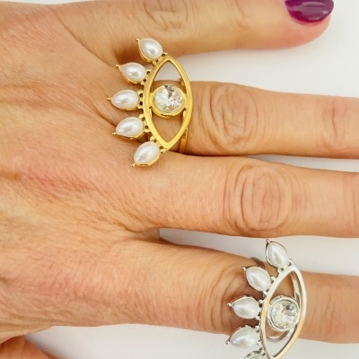 Anéis em aço ajustáveis #260