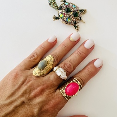 Anéis em aço ajustáveis #242