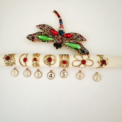 PROMOÇÃO - Anéis em aço ajustáveis #300