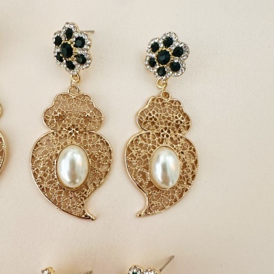 Brincos Corações de Viana - Mod #7*