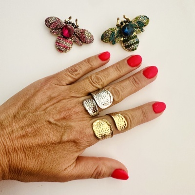 Anéis em aço ajustáveis #294