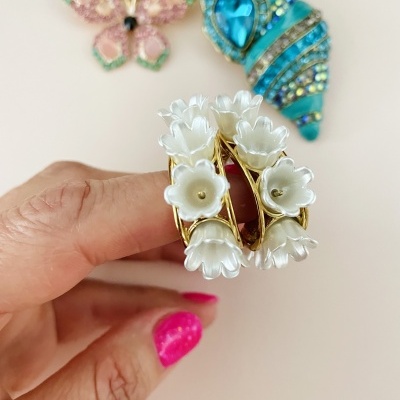 Argolas flores  * #55