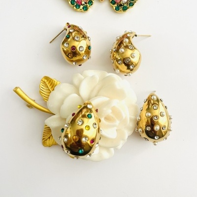 Argolas em aço - Gota #1