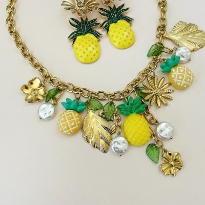 Colares  frutinhas 🍋🫑♥️ #4
