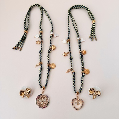 Colares Espirito Santo, com cordão ❤️ #29