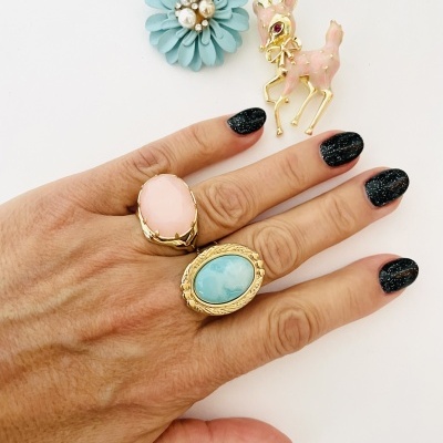 Anéis em aço ajustáveis #254