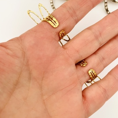 Anéis em aço ajustáveis #267