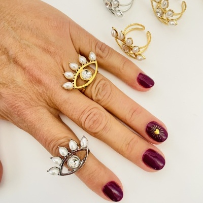 Anéis em aço ajustáveis #260