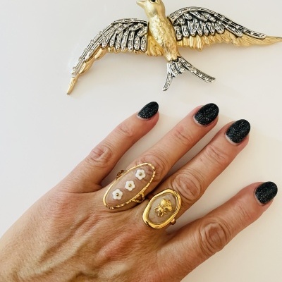 Anéis em aço ajustáveis #255