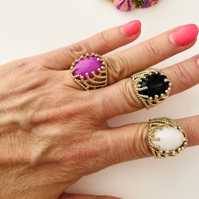 Anéis em aço ajustáveis #223