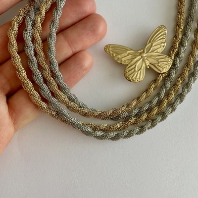 Correntes douradas e Prateadas