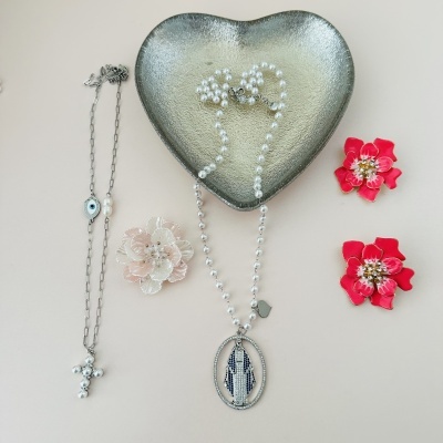 Colar cruz ou colar Santa