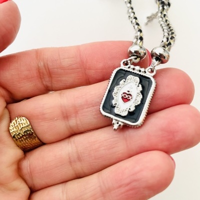 Colar cordão sagrado Corazón #20
