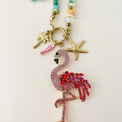 Colar Flamingo