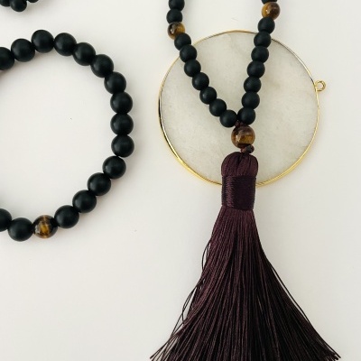 Japamala pedras naturais ou pulseira   🪷📿