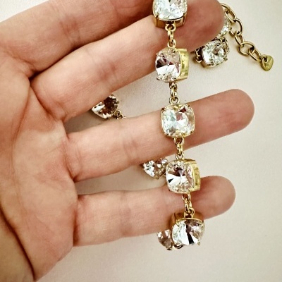 Colar cristais🌟🤍