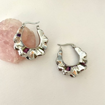 Argolas prateadas #24*