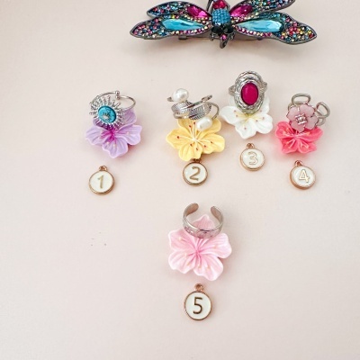 Anéis em aço ajustáveis - prateados #288