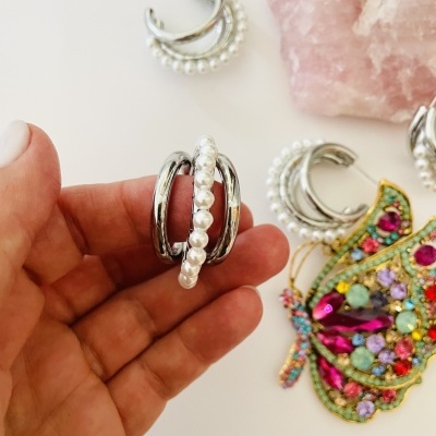 Argolas em aço #115*