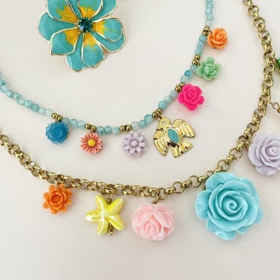 Colares flores #4
