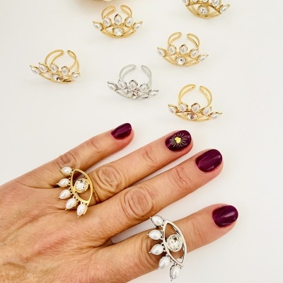 Anéis em aço ajustáveis #260