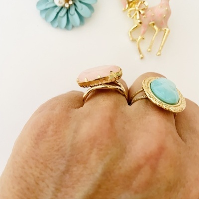 Anéis em aço ajustáveis #254