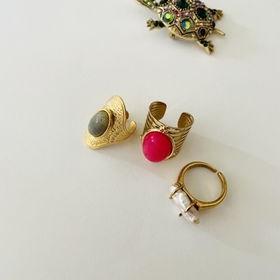 Anéis em aço ajustáveis #242