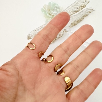 Anéis em aço ajustáveis #501