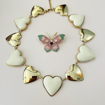 Colar corações 🤍🤍🤍