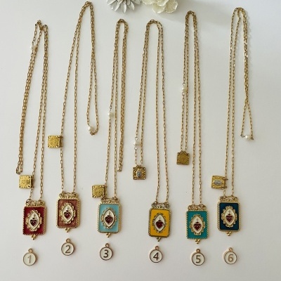 Colares Escapulário Sagrado Corázon #2