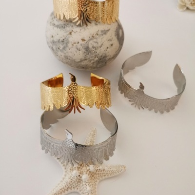 Pulseiras em aço fénix #24