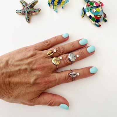 Anéis em aço ajustáveis #224