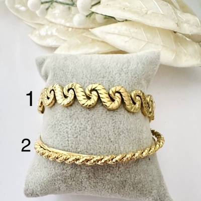 Luxury Collection - Pulseiras em aço #32🌟🤍