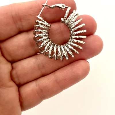 Argolas em aço #91*