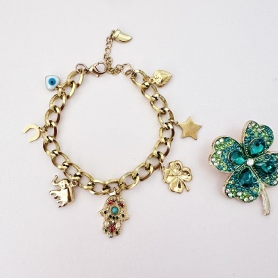Pulseira  amuletos