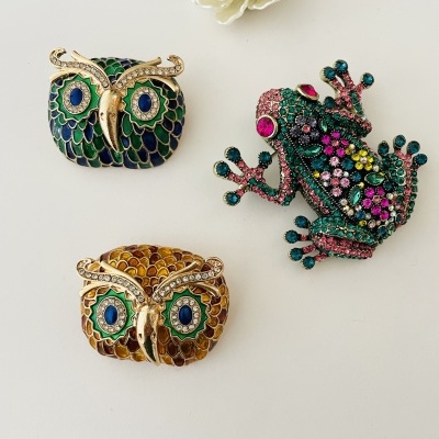 Pregadeiras mocho / coruja e Sapo