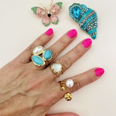 Anéis em aço ajustáveis #283