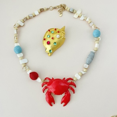 Colar caranguejo