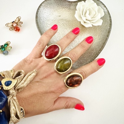 Anéis em aço ajustáveis #295