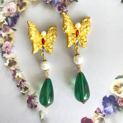 Brincos Borboletas