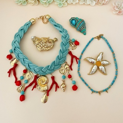 Colares Turquesa 🩵