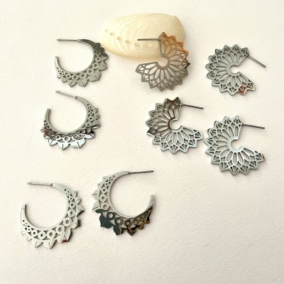 Argolas prateadas #2*