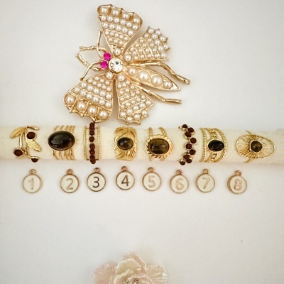 PROMOÇÃO - Anéis em aço ajustáveis #299