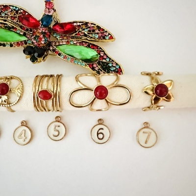 PROMOÇÃO - Anéis em aço ajustáveis #300