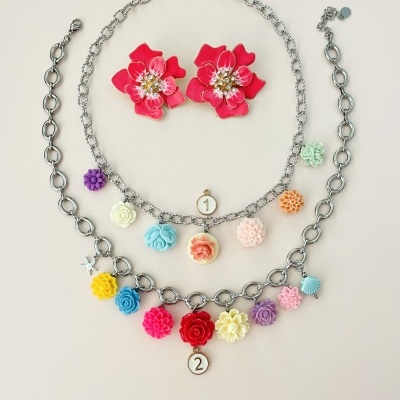 Colares flores #5