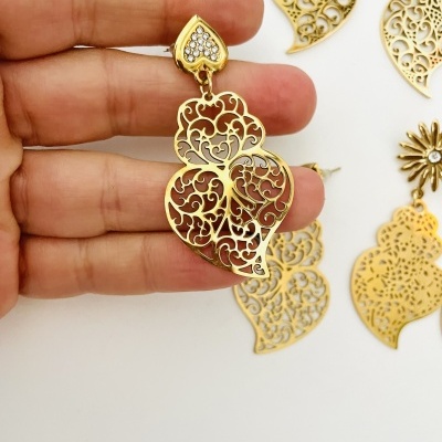 Brincos Corações de Viana - mod #1*