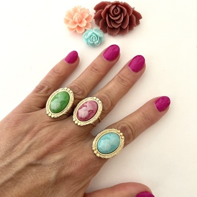 Anéis Camafeus  #217