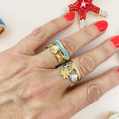 Anéis em aço ajustáveis #285